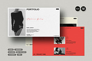 AMYX | Portfolio Presentation, a Presentation Template by Creatiya Type (Thumbnail 1 of 8)