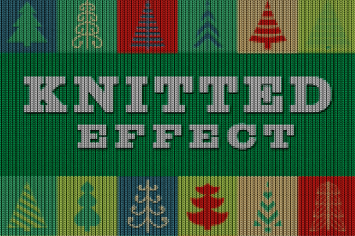 Christmas Sweater Knitted Effect #2, a Hoody Mockup by Graphicboom (Photo 1 of 4)