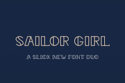 Sailor Girl Font Duo, a Sans Serif Font by Salt & Pepper Designs (Thumbnail 1 of 8)