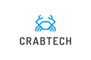 Crab Tech Logo, a Branding & Logo Template by Mauro Bertolino (Thumbnail 2 of 4)