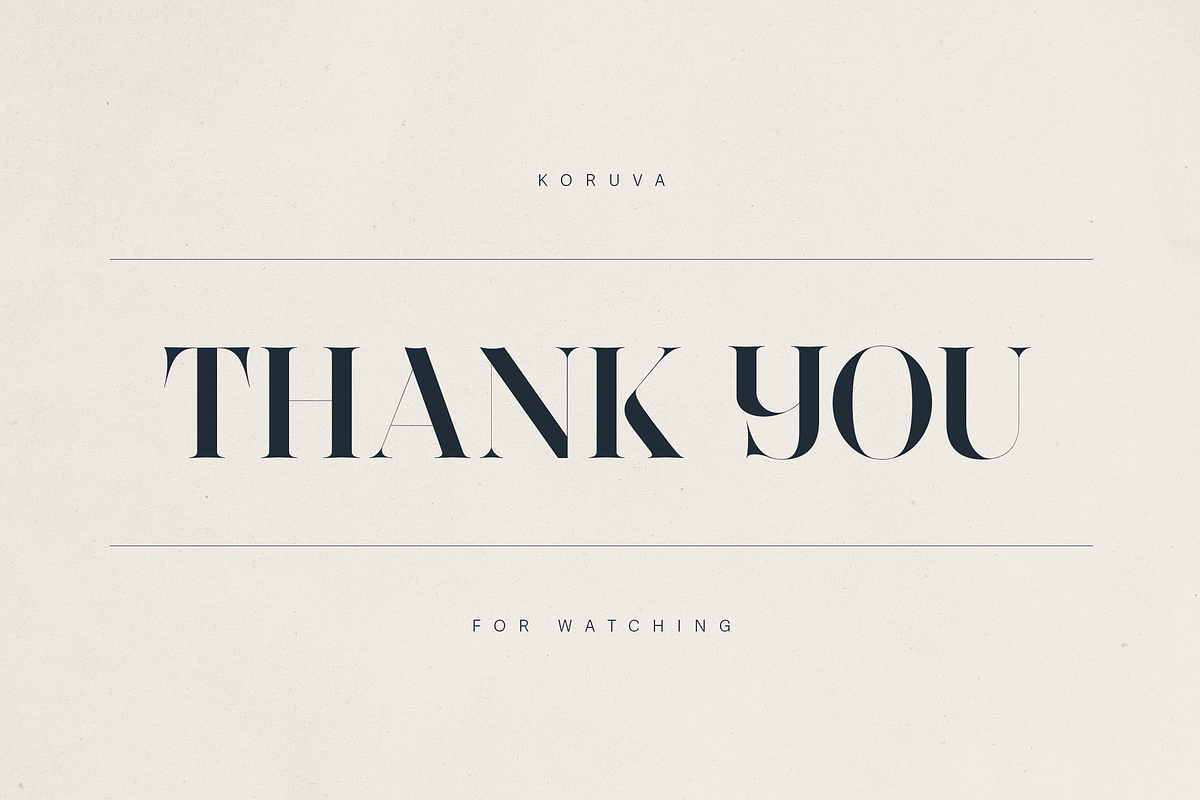 Koruva – Modern Serif Font, a Serif Font by Only Fonts (Photo 11 of 11)