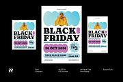 Black Friday Bold Sale Flyer, a Flyer Template by Neermana (Thumbnail 1 of 4)