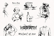 Whispers of Love – Wedding Fine Art, a Decorative Illustration by PeDe Designs (Thumbnail 9 of 13)