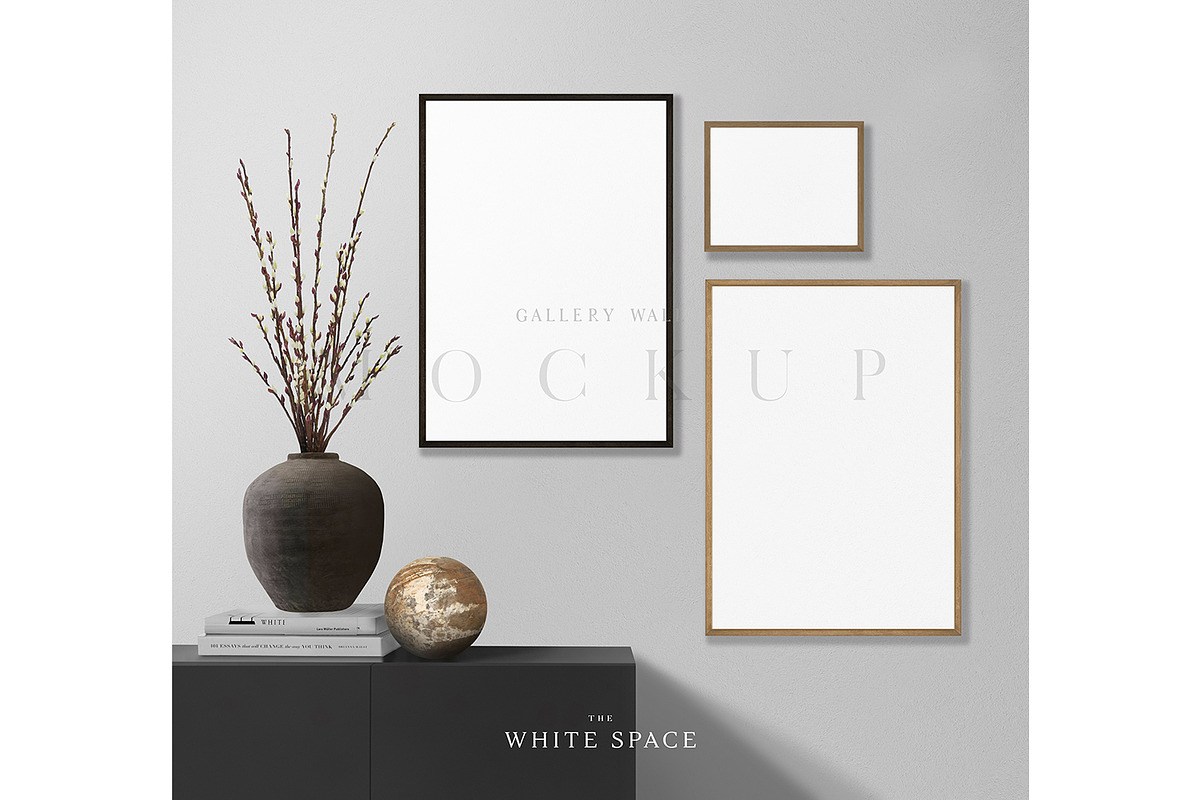 Frame Mockup Editable & Customisable, a Print Template by The White Space Co. (Photo 3 of 8)