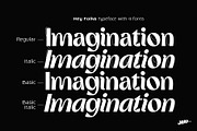 Hey Folks - Display Typeface, a Font by HIRO.std (Thumbnail 2 of 10)