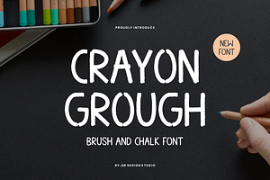 Crayon Grough - Marker & Chalk Font