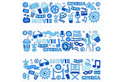 It's movie time! On notebook paper, a Texture Illustration by Art Loft (Thumbnail 6 of 16)