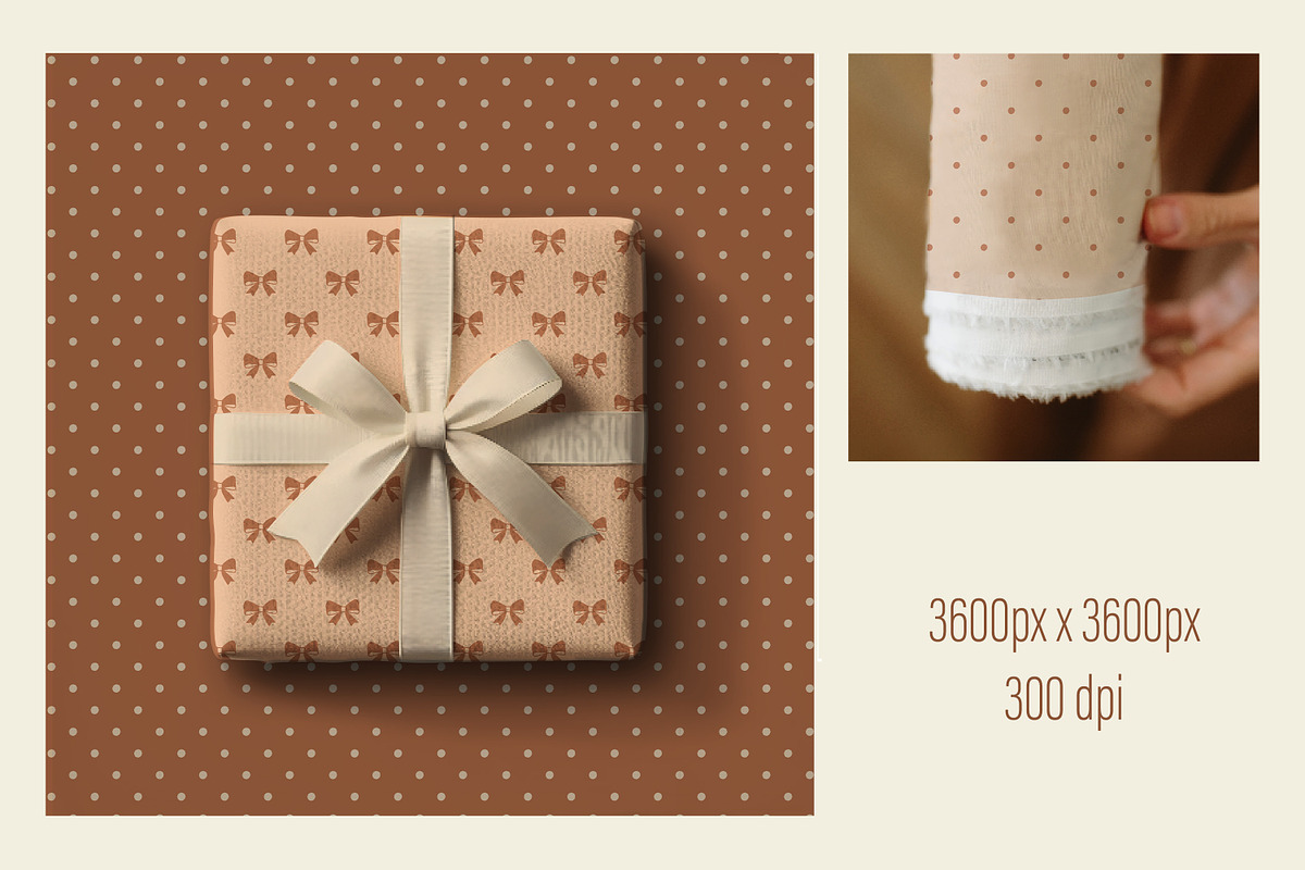 Coquette bows patterns collection, a Pattern Graphic by Naty Art (Photo 1 of 5)