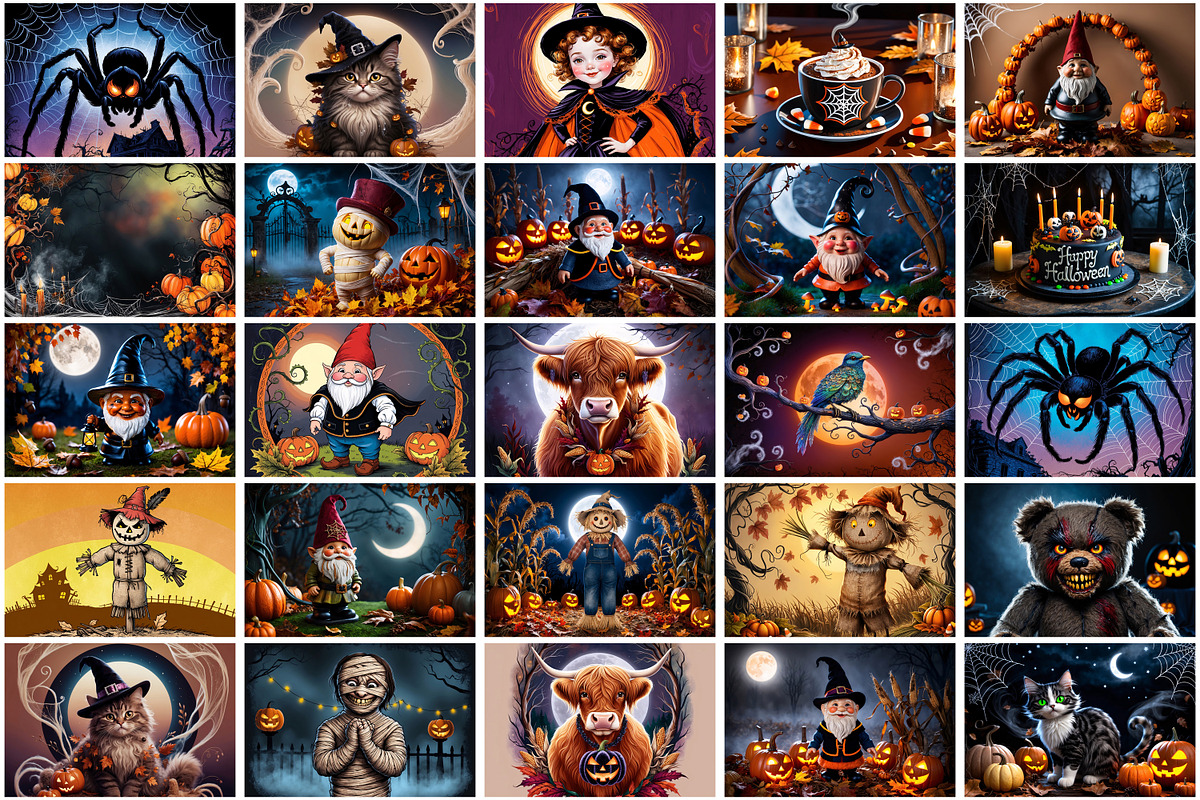 Halloween Background, a Background Graphic by Forhadx5 (Photo 3 of 14)