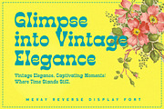Nomadic - Reverse Display Font, a Handwritten Font by Letterhend Studio (Thumbnail 4 of 9)