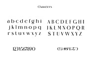 Zerathe | Elegant Serif Typeface, a Serif Font by Artdez (Thumbnail 5 of 5)