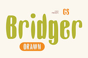 CS Bridger Drawn, a Sans Serif Font by Craft Supply Co. (Thumbnail 1 of 8)