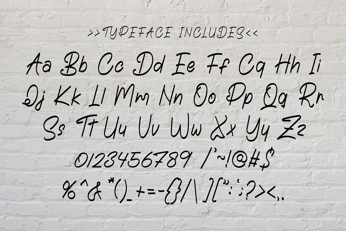 Ruellia Creative, a Script Font by Gia Letter (Photo 8 of 9)