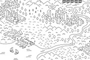 City Districts Icon Pack, an Object Illustration by Ilia Design (Thumbnail 7 of 14)