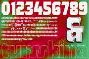 Turskina, a Sans Serif Font by Bagerich Type Foundry (Thumbnail 7 of 11)