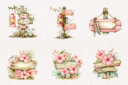 Summer Wooden Signs, an Illustration by CreationArt (Thumbnail 6 of 7)