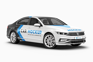 Sedan Mockup 3