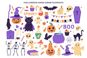 Halloween vector clipart, a Seasonal Illustration by Nadezhda Mikhailova (Thumbnail 4 of 9)