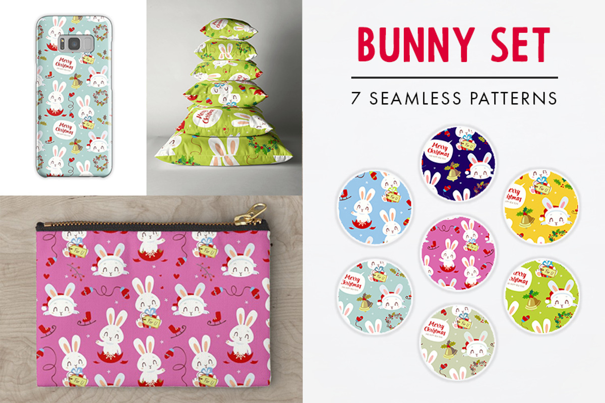 BIG SALE! Christmas patterns bundle, a Pattern Graphic by SunnyWS (Photo 7 of 10)