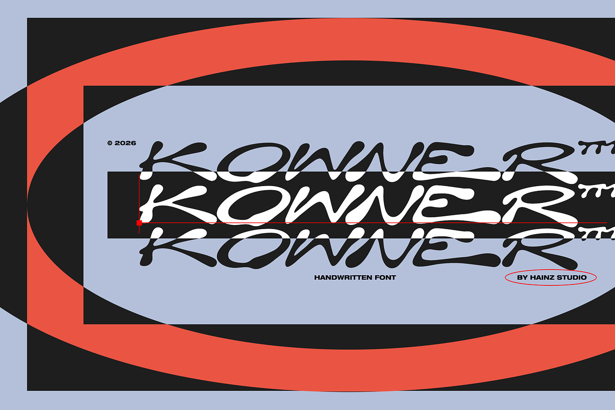 KOWNER – Handwritten Font, a Handwritten Font by Hainz Studio (Photo 1 of 12)