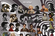 Retro Thrillers collage kit, an Object Graphic by Fox's Monday (Thumbnail 14 of 25)