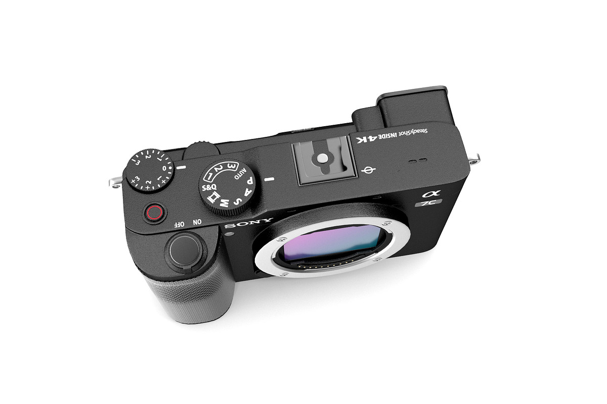Sony A7C Compact Full-Frame Mirrorle, an Object 3D Model by Tedi Permana (Photo 2 of 12)
