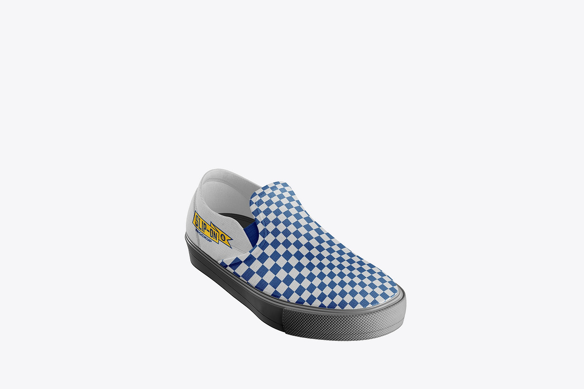 Slip-On Shoes Mockup, a Product Mockup by OneVectorStock (Photo 6 of 13)