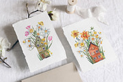 Blossoming Village, an Illustration by Watercolor by Tonia Tkach (Thumbnail 2 of 6)