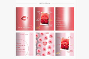 Pink Rose Branding Kit Canva, a Branding & Logo Template by CopertiniStudio (Thumbnail 4 of 7)