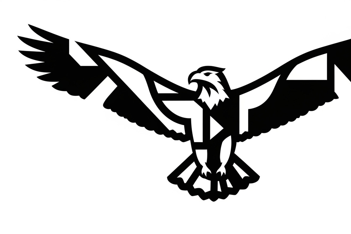 Powerful eagle flying wall art desig, an Illustration by Amazin_art (Photo 24 of 31)
