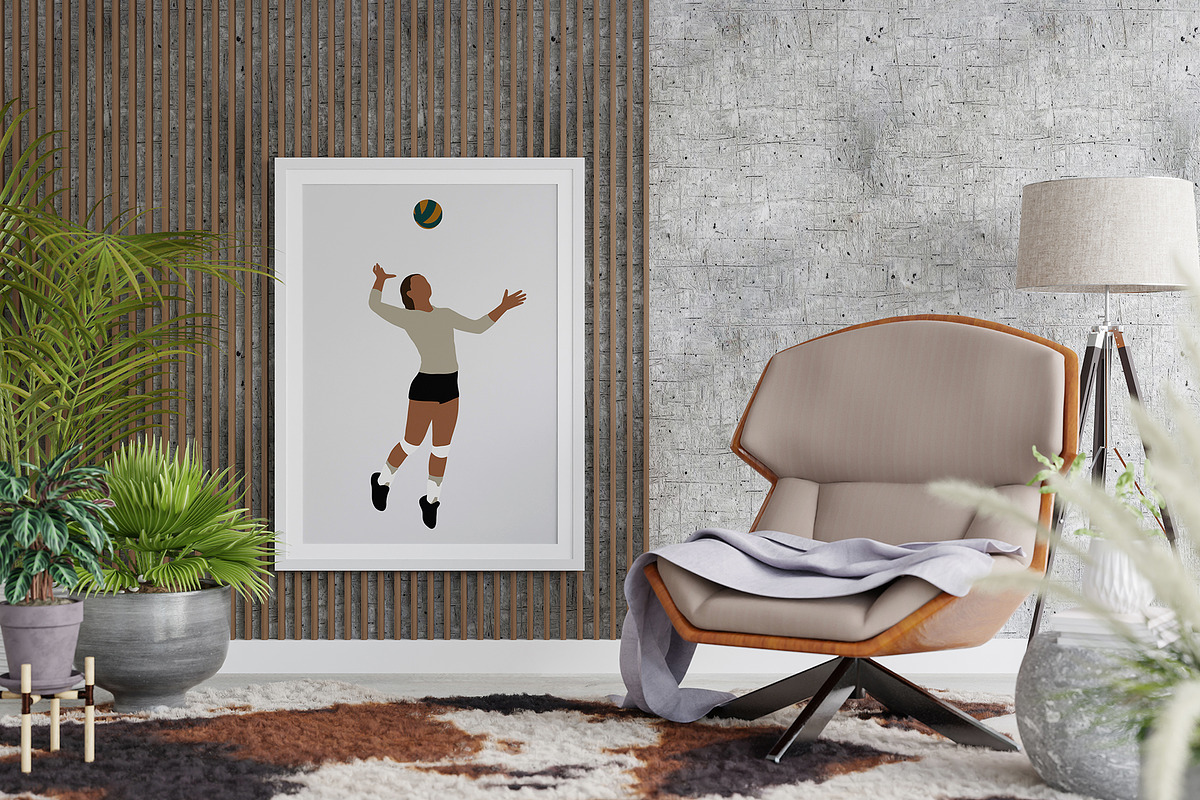 Abstract Summer Sport athlete, a Person Illustration by ApetekMarket (Photo 3 of 9)