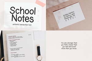 The Cute Handwriting Font Bundle