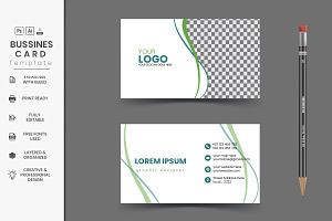 Modern professional business card