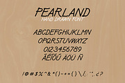 Pearland Hand Drawn Font, a Handwritten Font by nickqtx (Thumbnail 2 of 3)
