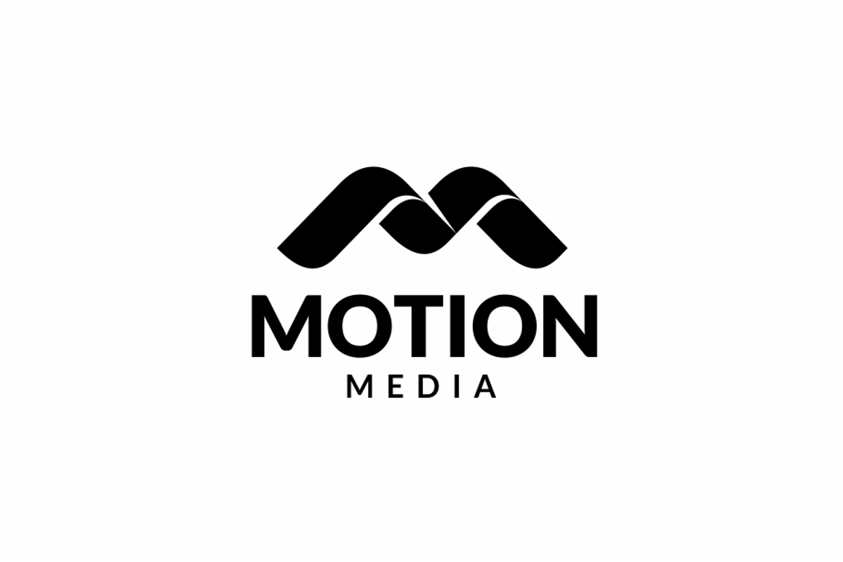Motion Media Letter M Colorful Logo, a Branding & Logo Template by yopie (Photo 4 of 4)