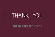 Promises Display Font, a Font by Fresh Pressed Fonts (Thumbnail 5 of 5)