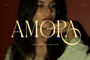 Amora Elegant Serif Font, a Serif Font by Graphicxell (Thumbnail 1 of 8)