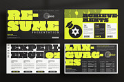 CV Presentation Template, a Presentation Template by E-Type (Thumbnail 1 of 5)