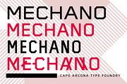 CA Mechano, a Sans Serif Font by Cape Arcona Type Foundry (Thumbnail 3 of 6)