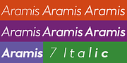 Aramis, a Sans Serif Font by Wiescher-Design (Thumbnail 6 of 6)