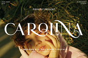 Carolina || Modern Serif  Font, a Serif Font by Idea Studio (Thumbnail 1 of 12)