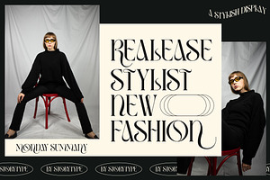 Glamora Stylish Display Font