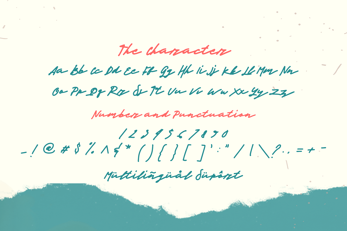 Rainee, a Script Font by Forberas Club (Photo 6 of 7)