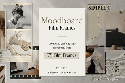 75 Film Frames Moodboard