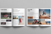 Sports Magazine Template, a Magazine Template by E-Type (Thumbnail 3 of 7)