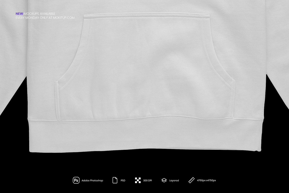 MOKITUP: Raglan Hoodie Mockup, a Hoody Mockup by MOKITUP (Photo 2 of 4)