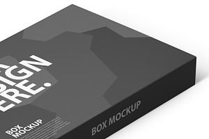 Sliding Box Mockup