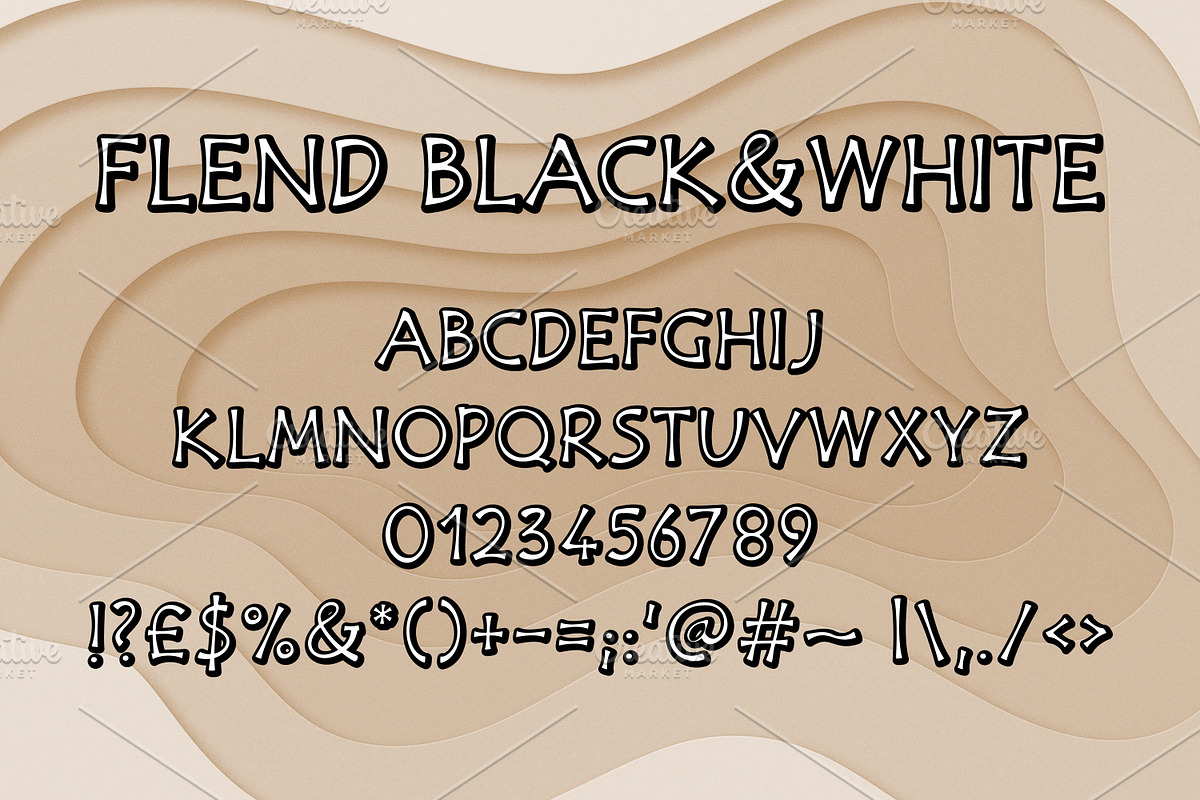 Flend, a Sans Serif Font by Digital Typeface Studio (Photo 4 of 11)