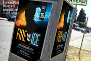 Fire & Ice Flyer Template, a Flyer Template by FlyerHeroes (Thumbnail 3 of 4)