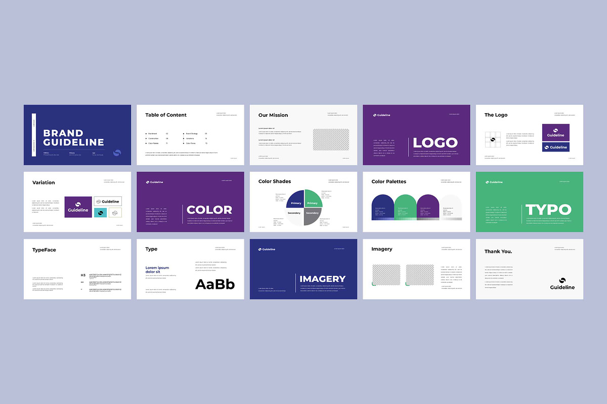 Brand identity design template, a Branding & Logo Template by ...